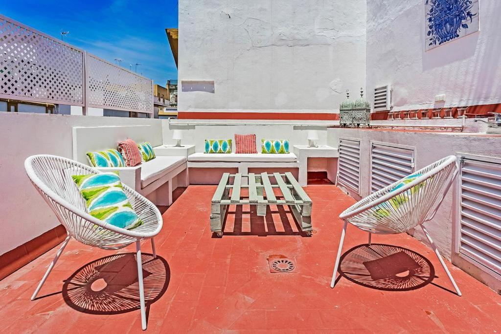 Villa Fam Sevillian Townhouse Sevilla Exterior foto